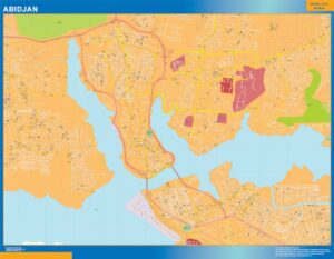 Abidjan Map