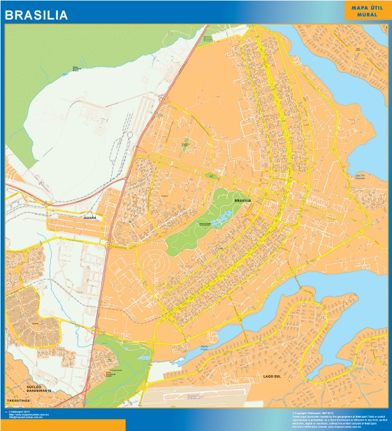 Brasilia Map
