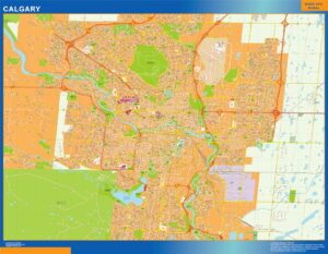 Calgary Map