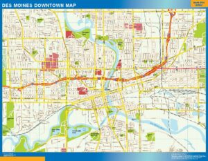 Des Moines downtown