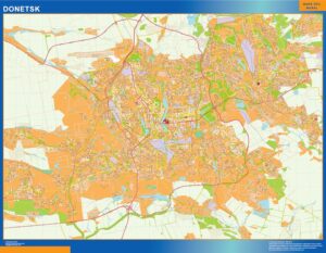 Donetsk in Ukraine