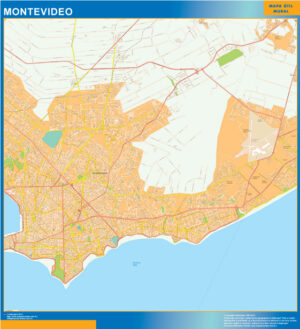 Montevideo Map