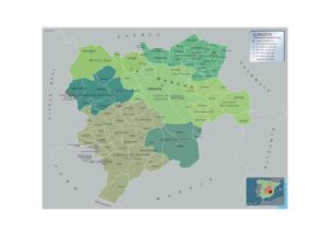 Municipalities Albacete from Spain