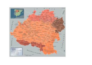 Municipalities Soria from Spain