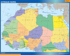 North africa Map