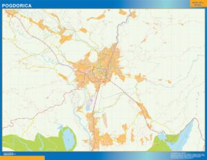 Pogdorica Map