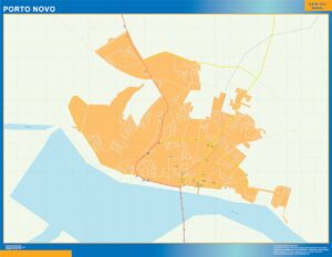 Porto Novo Map