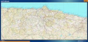 Province Asturias from Spain