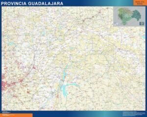 Province Guadalajara from Spain