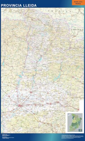 Province Lleida from Spain