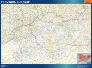 Province Ourense from Spain