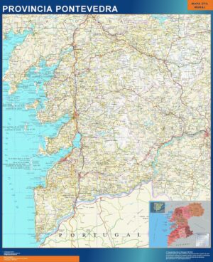 Province Pontevedra from Spain