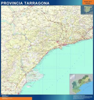 Province Tarragona from Spain