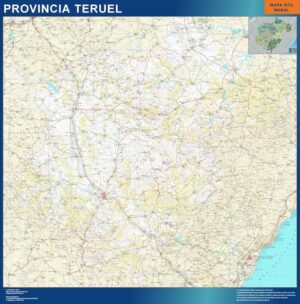 Province Teruel from Spain