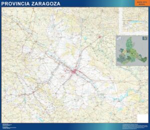 Province Zaragoza from Spain