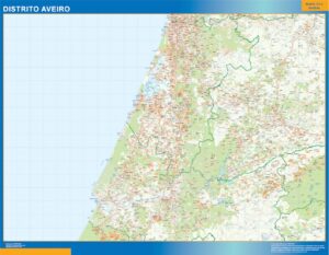 Region of Aveiro in Portugal