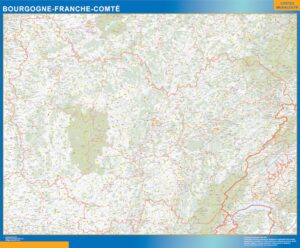 Region of Bourgogne Franche Comte