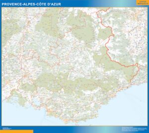 Region of Provence-alpes cote azur