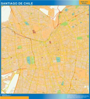 Santiago Chile Map
