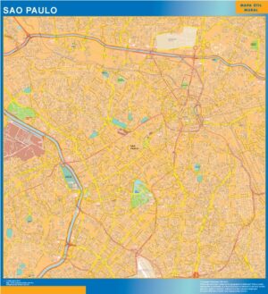 Sao Paulo Map