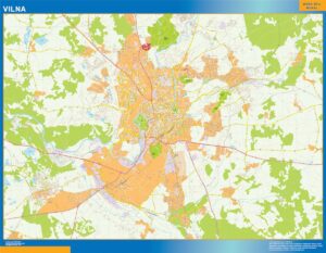 Vilnius Map