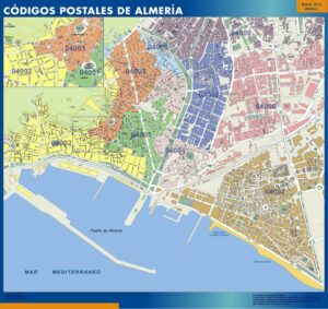 Zip codes Almeria