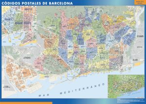 Zip codes Barcelona