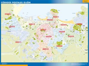Zip codes Gijon