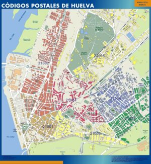 Zip codes Huelva