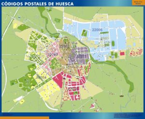 Zip codes Huesca