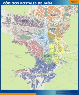 Zip codes Jaen