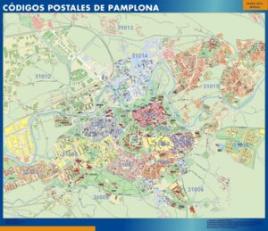 Zip codes Pamplona