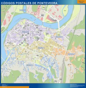 Zip codes Pontevedra