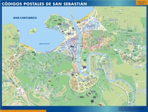 Zip codes San Sebastian