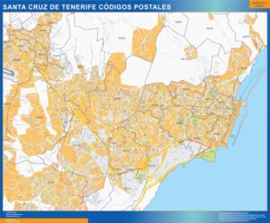 Zip codes Santa Cruz Tenerife