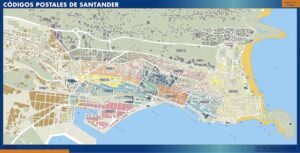 Zip codes Santander