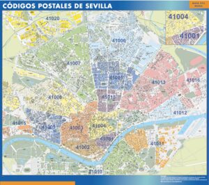 Zip codes Sevilla