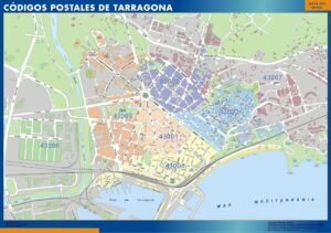 Zip codes Tarragona