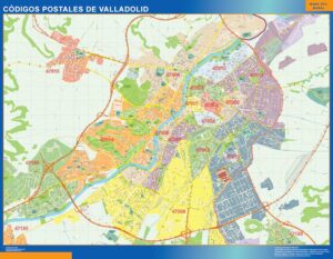 Zip codes Valladolid