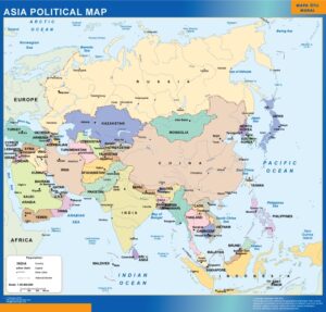 asia political Map