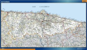Asturias roads