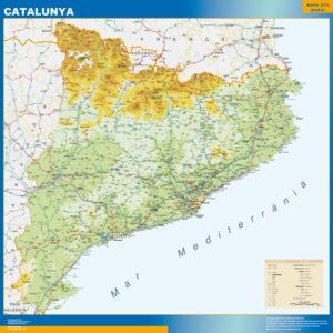 Catalonia physical
