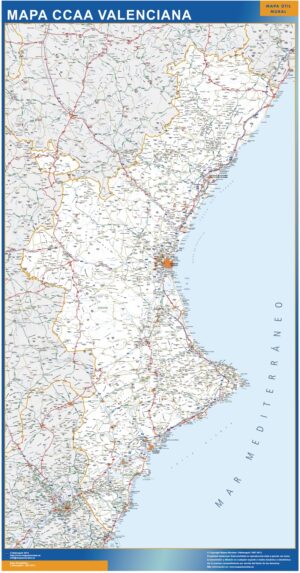 Community Valenciana roads