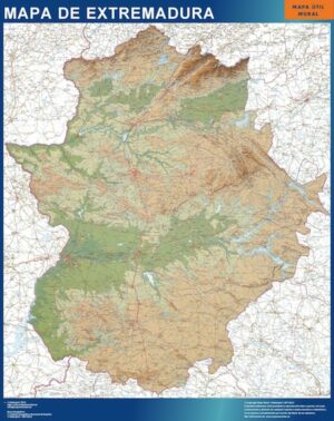 Extremadura relief