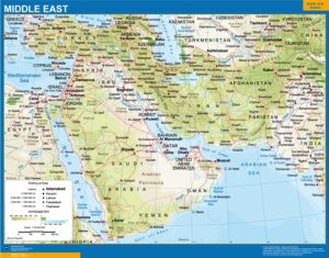 middle east Map