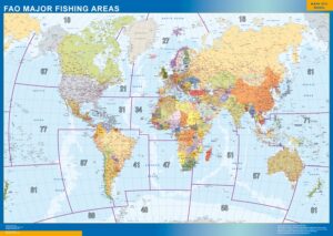 world fao fishing areas