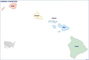 Hawaii counties