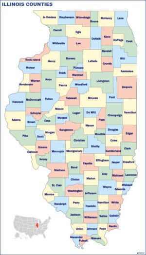 Illinois counties