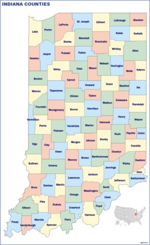 Indiana counties
