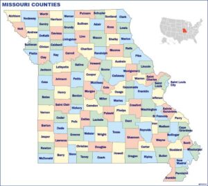 Missouri counties